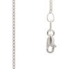 Silver Necklace - Box Chain 1.00mm x 50cm