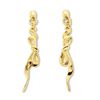 Gold Earrings - Bow