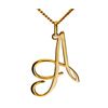 Gold Pendant - A