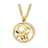 Gold Pendant - Circle