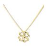 Gold Pendant - 4 Leaf Clover